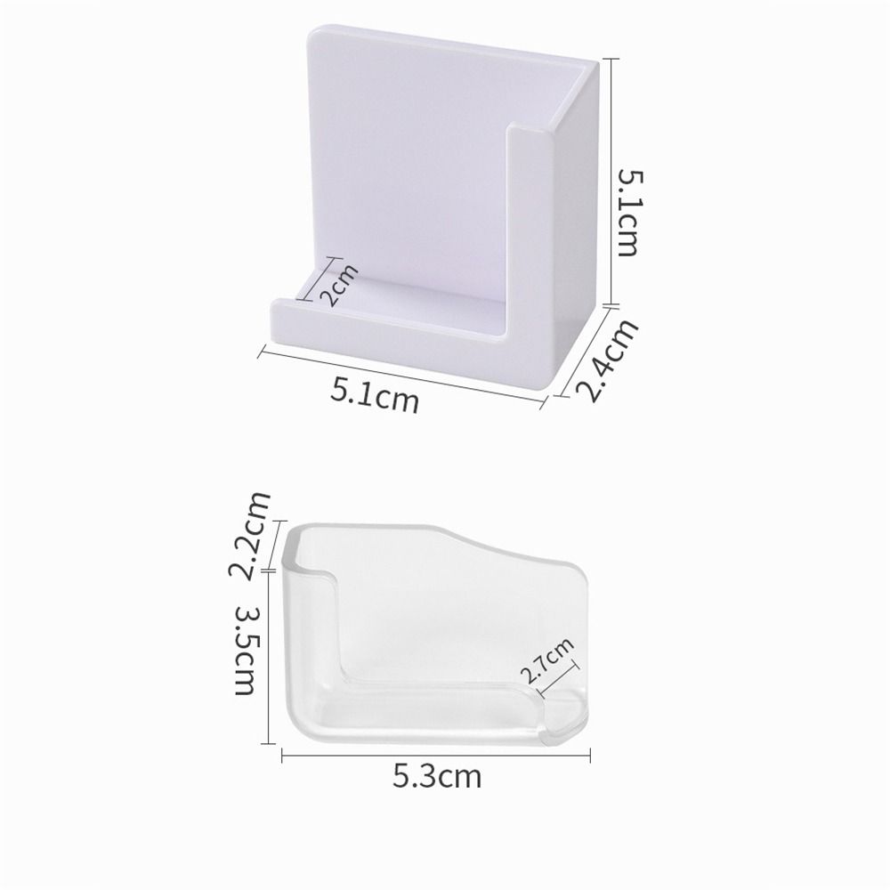 1Pair Wall Mounted Mobile Phone Holder Split Type Bracket New Charging Rack