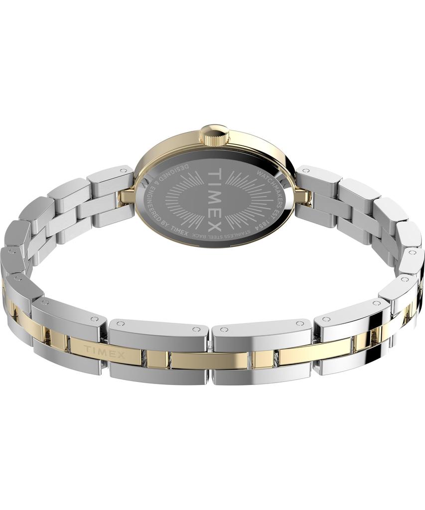 TIMEX Часы Cavatina Кварцевые Водонепроницаемость 3 ATM Минеральное Стекло белый циферблат TW2Y26800 Унисекс