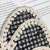 Большой бант Сделай сам Одежда Ручная работа Аксессуары Аксессуары для выреза горловины Кружевная декоративная нашивка для кардигана Тканевая наклейка