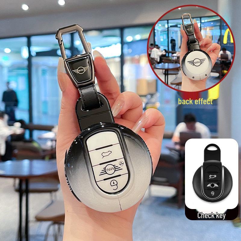 BMW Mini Key Protective Cover with Metal Buckle for Countryman/Cooper One
