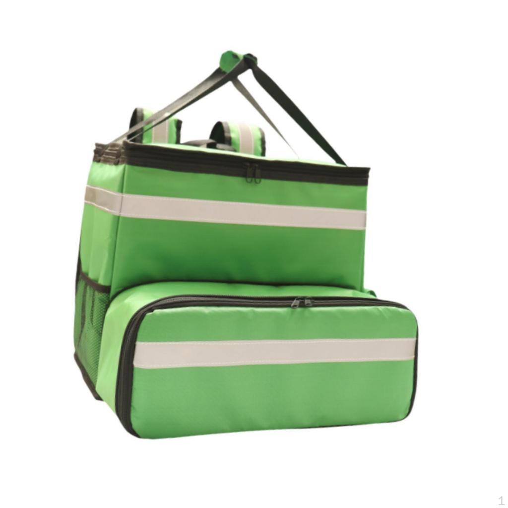 Insulated Food Delivery Backpack Large Capacity Catering Bag Portable Pizza Keep