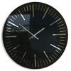 Wall clock for living room trim black 50cm