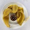 2PCS Soft Cotton Cloth Napkins 42x42cm Gauze Napkins Table Towels Bamboo Knot Napkins  Restaurant
