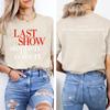 The Last Show Stephan Colbert Shirt The Night The Laughter Died Tshirt Summer Pure Cotton Unisexs Tshirt Clothing Tee Y2k Unisex