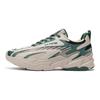 Li Ning Meteor амортизирующие износостойкие низкие спортивные повседневные туфли мужские кроссовки серо-зеленые ARLS007-1