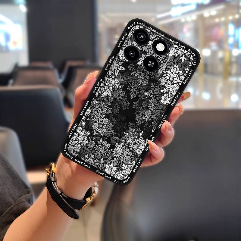 Защитный грязеотталкивающий чехол для телефона ZTE Blade A35/A55, мультяшный силиконовый мягкий чехол, водонепроницаемый, милый.