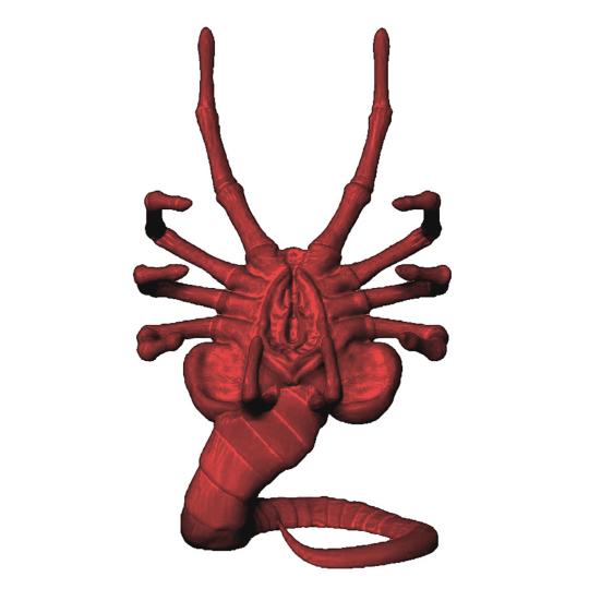 Alien Facehugger Phone Stand 3D Printed 18cm Sci-Fi Decor Figure Stable Dock for Hands-Free Viewing Unique Gift for Alien Fans And Enthusiasts