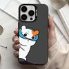 L-Lovely O-Oruchuban E-Ebichu Чехол для телефона для iPhone17,16,15,14,13,12,11 Plus,Pro Max Черный Конфетный серебристый чехол для телефона