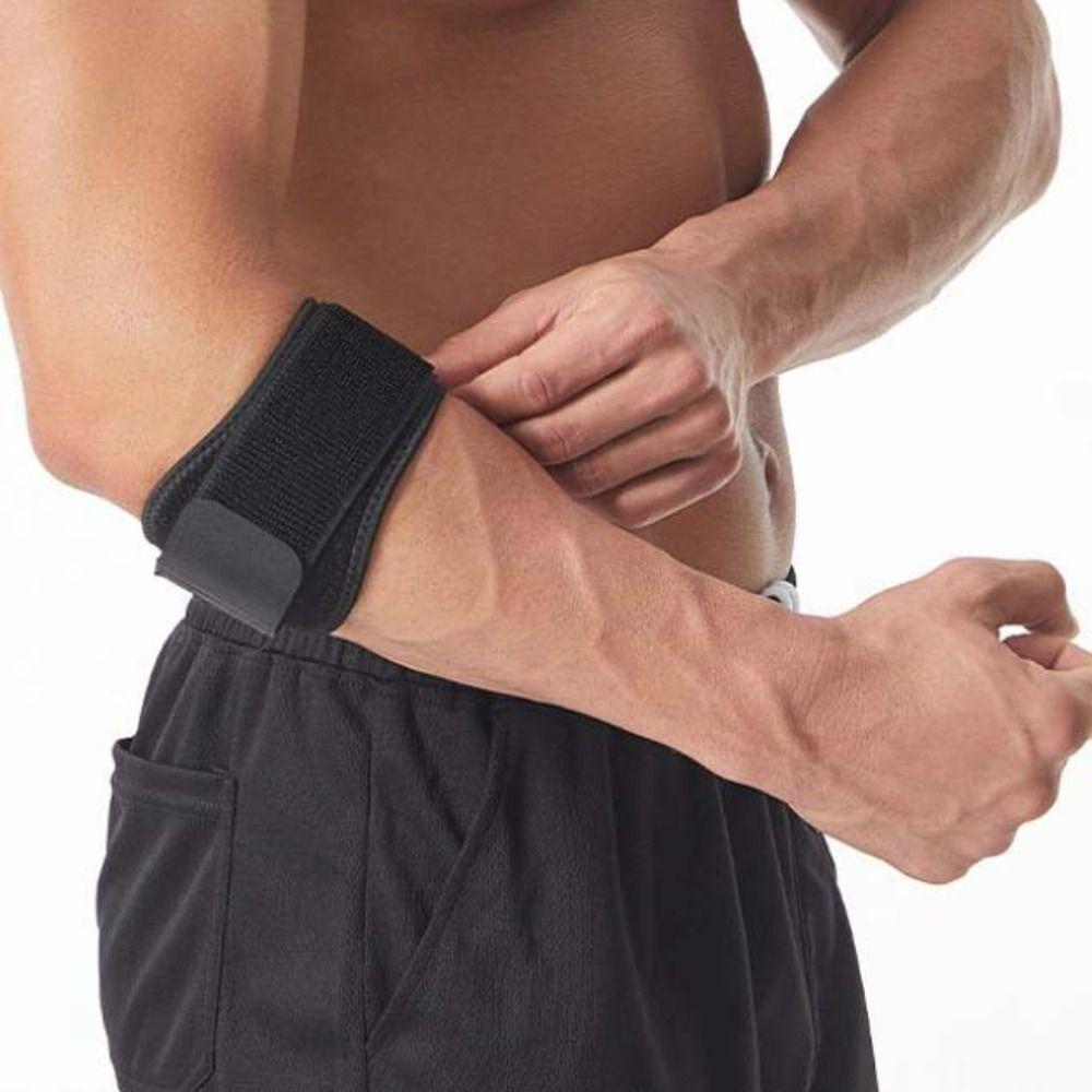 Elbow Protection Adjustable Elbow Brace Breathable Support Elbow Pads Tennis Elbow Strap Badminton