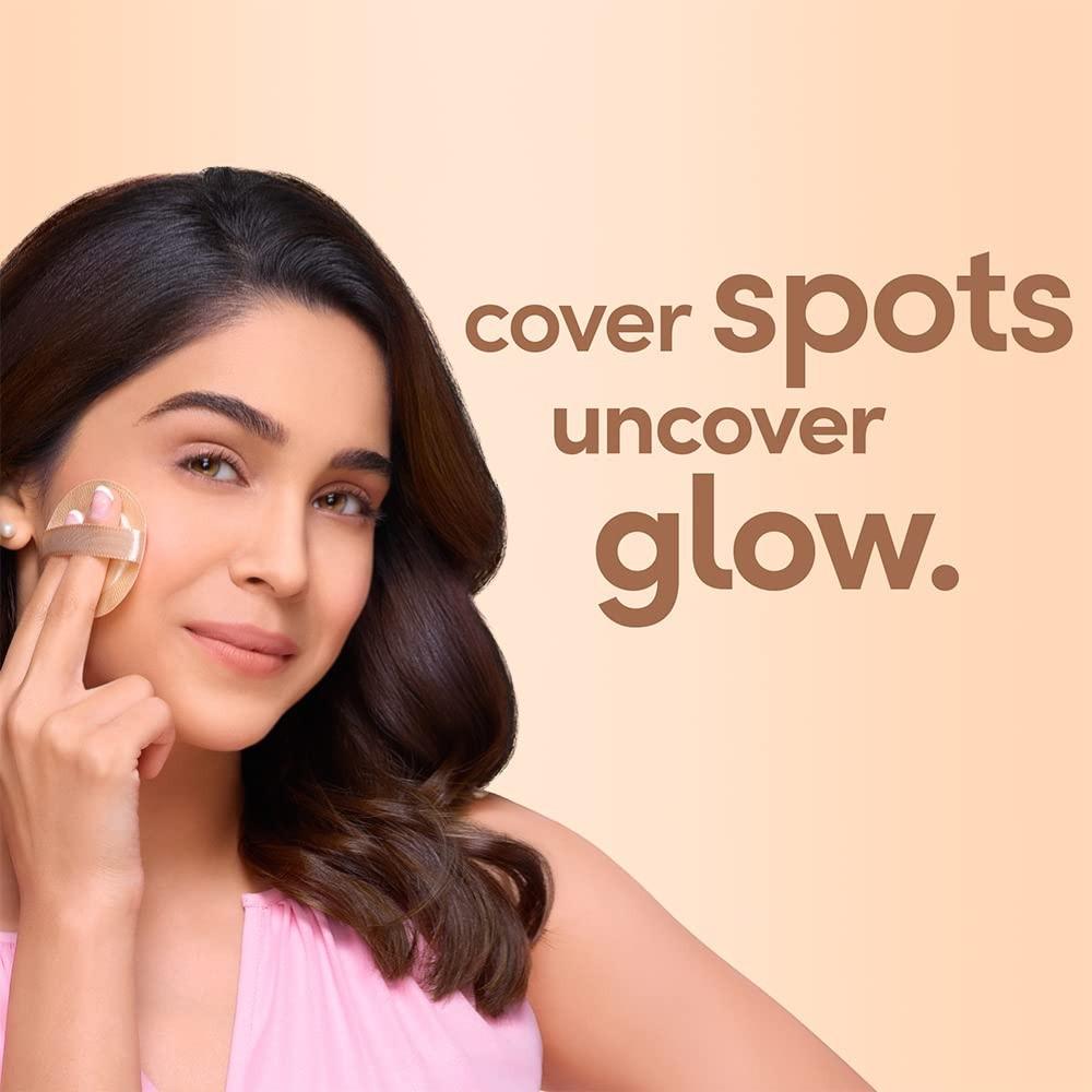 POND'S BB Пудра для лица Natural Glow для нормальной кожи, Розовый матовый финиш, Контроль жирности, Маскирует пятна, Компакт 30 г