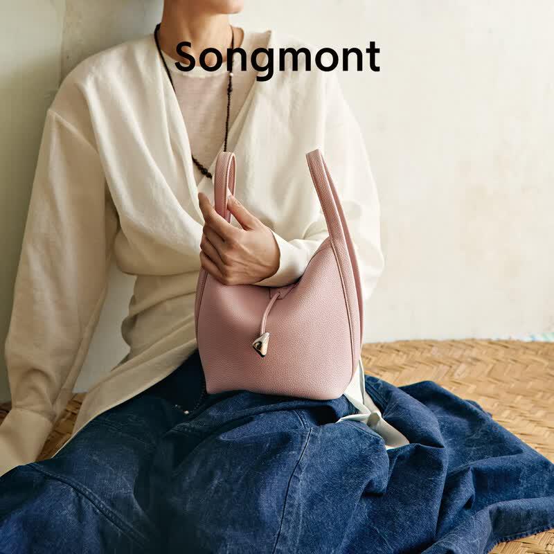 Кожаная сумка-кроссбоди Songmont из сосновой лозы