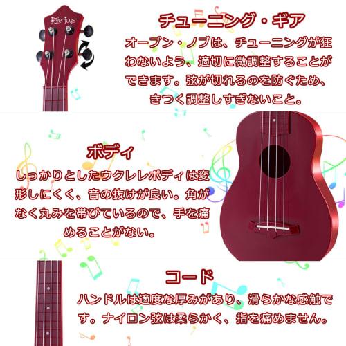21-inch Soprano Kids Ukulele, Musical Instrument, Gift Set with Gig Bag, Strap, Songbook, Picks, and Polishing Cloth for Beginners, Adults, and Kids (