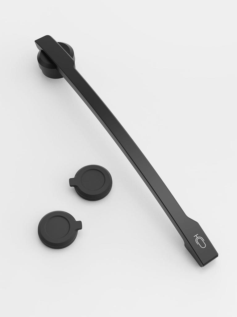 Bluetooth-гарнитура для G9, 1 съемный микрофон, 2 защитные накладки на отверстия для микрофона (черный)