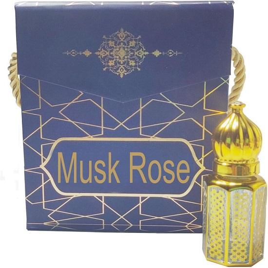 Shaz Perfumers Musk Rose Attar Suitable For Daily Uses Perfume Oil 12ml