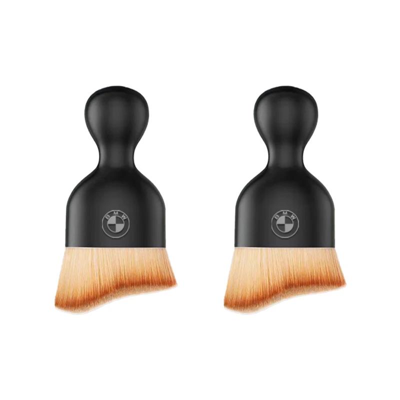 MQRE3 80% New 1/2Pcs Car Interior Cleaning Soft Brush Tool Dust Remover For All Bmw M Power X1 X3 X5 X7 Z4 E63 F10 F30 1 2 3 4 5 Seri