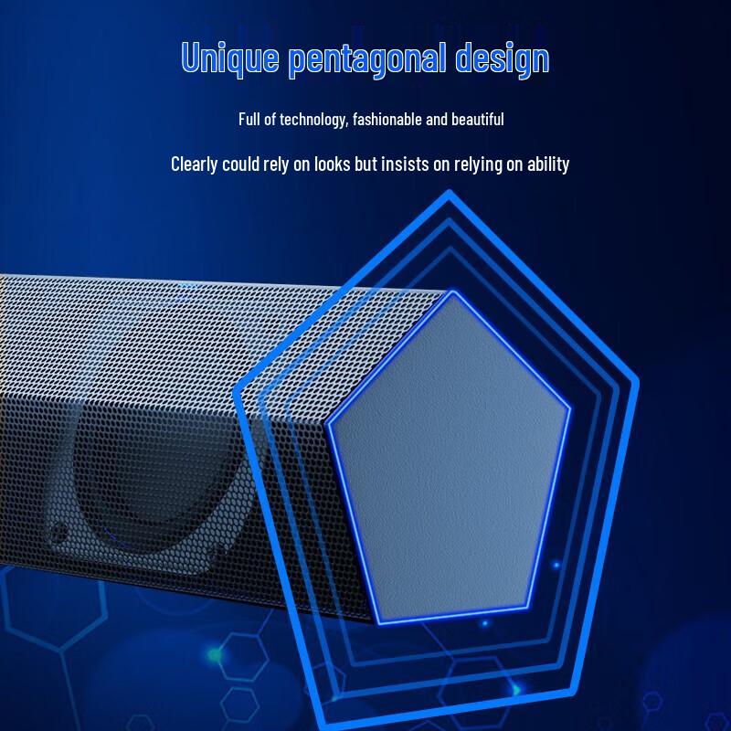 SOAIY SA-A2 Mini Soundbar Computer Speaker