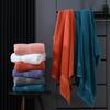 High Quality Bath Towel Skin-friendly Durable Soft and Comfortable Cotton Bath Towel 80*160 Thickened Plain Color Cotton Absorbent Hotel Bath Towel