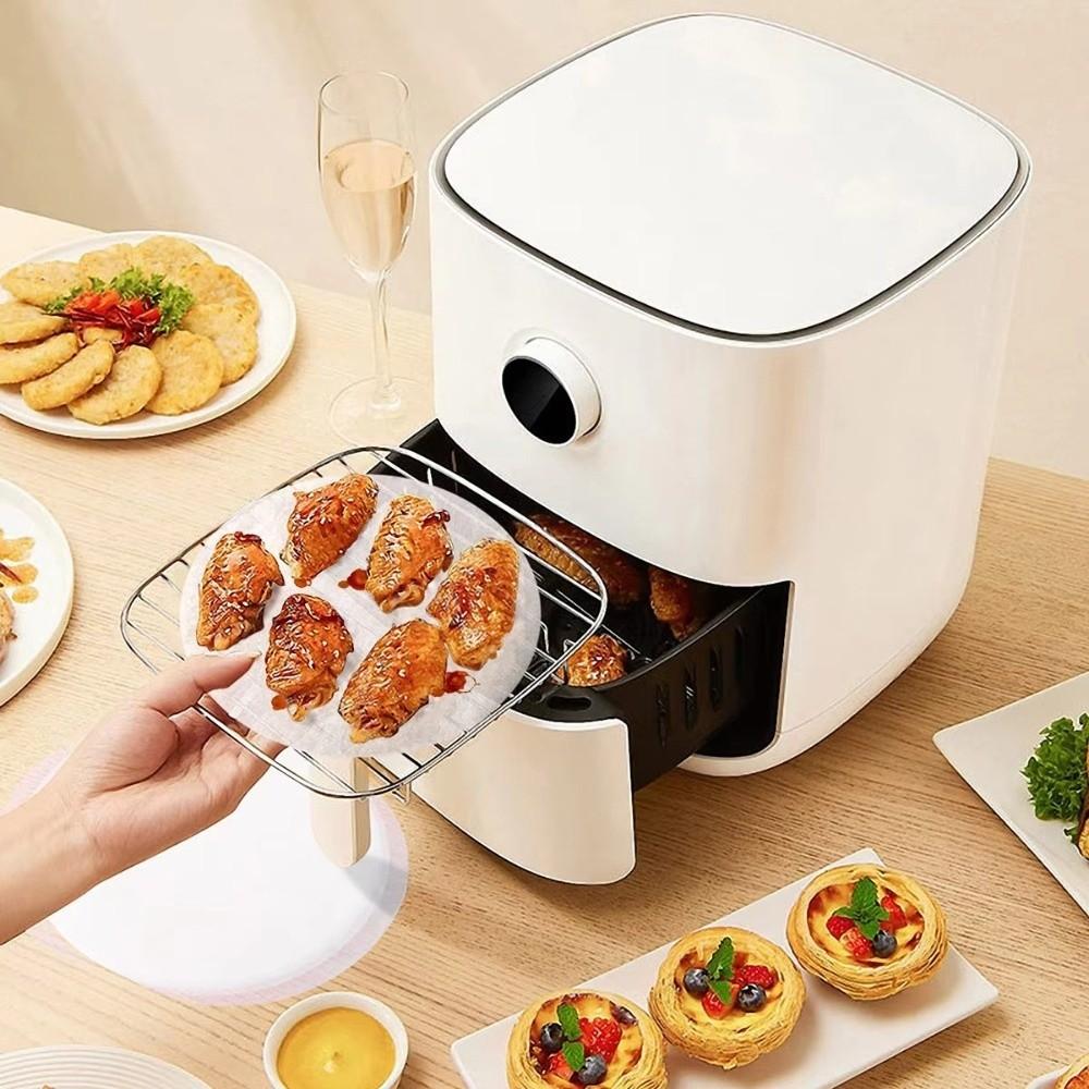 Square BBQ Paper Liner Circle Shape Biscuits Paper New Baking Tool Household