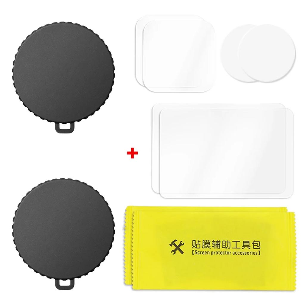 Для DJI Osmo Action 5 Pro крышка объектива HD закаленное стекло защитная пленка для экрана передняя задняя крышка для DJI Action 5 Pro аксессуары