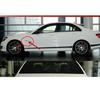 Brilliant Chrome Matte Gloss Black Number 6.3 Fender Emblems Badges for Mercedes Benz AMG W207 W211 W212 W203 W204 W205 C63 E63 MU8
