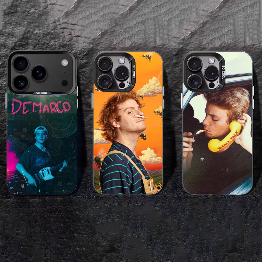 Чехол для телефона Mac D-DeMarco Singer для iPhone 17,16,15,14,13,12,11 Plus,Pro Max,XS,Цветной серебристый чехол для телефона