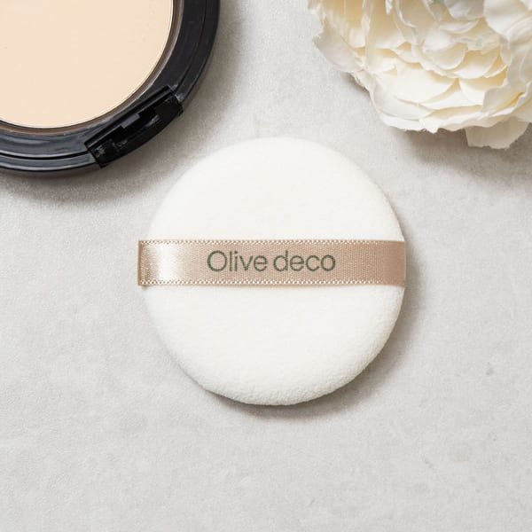 Оливковое Деко Круглые пирожки Caron Puff 65