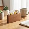 Draining Function Stainless Steel Fork Cartoon Fruit Skewers Cute Fruit Forks Storage Box  Kitchen