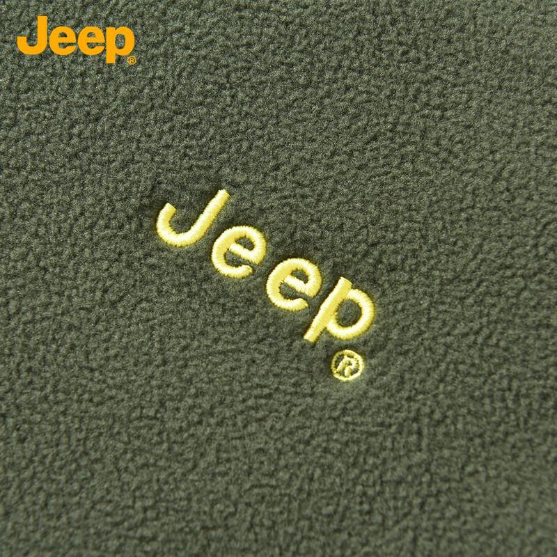 Jeep Мужской осенне-зимний флисовый кардиган