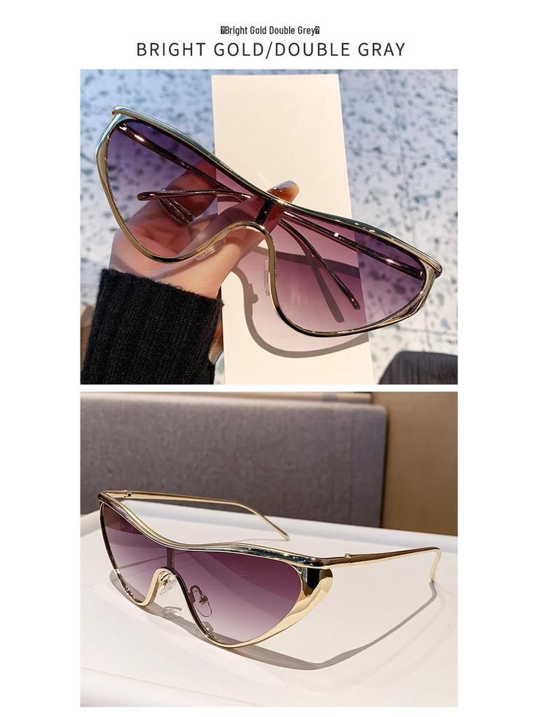 Солнцезащитные очки «кошачий глаз» в стиле ретро 2025: Унисекс Европейский и Американский Модный Стиль с Защитой от УФ-лучей