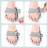 Bunion Corrector Adjustable Knob Big Toe Straightener Hallux Valgus Correction Hammer Toe Separator Orthopedic Bunion Splint Pain Relief Feet Brace