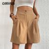 Summer Women's Shorts Loose Pants Casual Women's High Waist Wide Leg Shorts