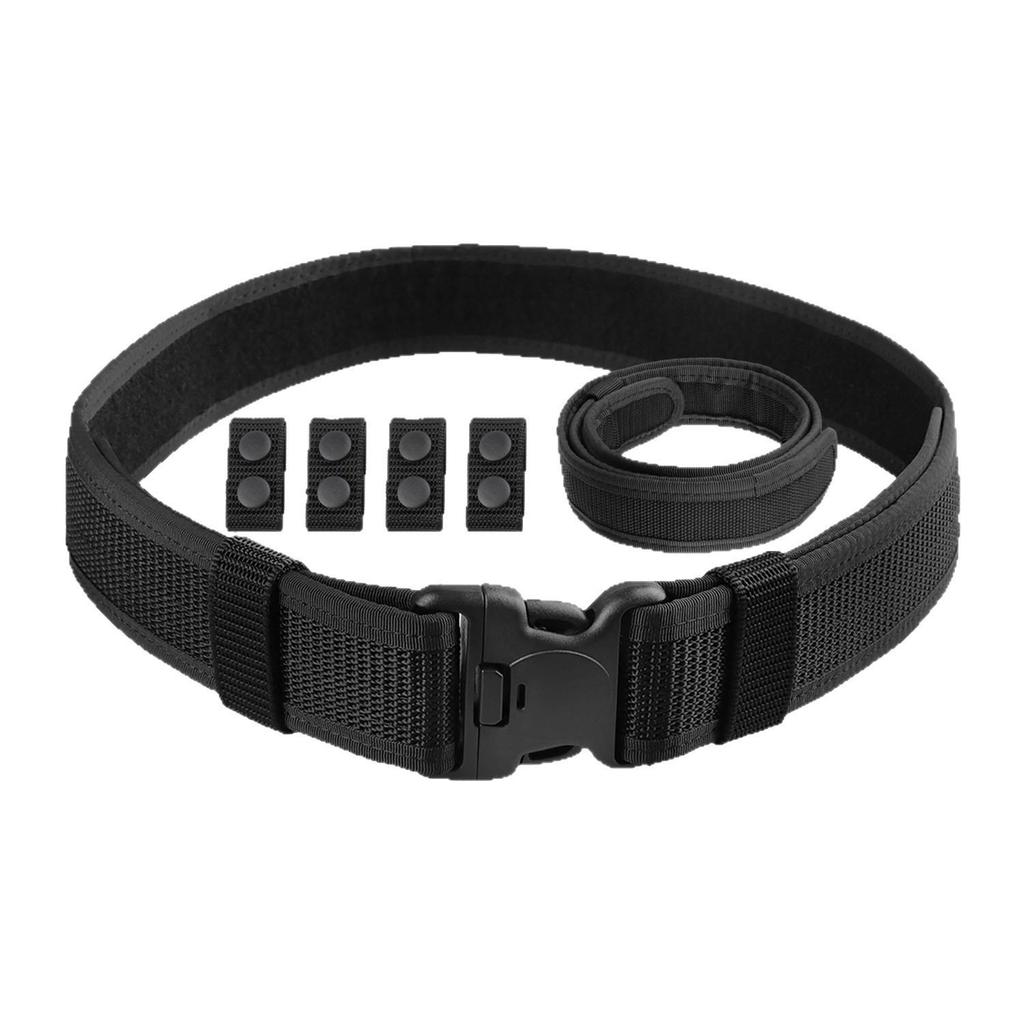 Versatile Outdoor Tactical Belt: Hook & Loop Design for Mountaineering, Camping, Training - Durable Polypropylene Webbing