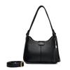 IELGY One-Shoulder Armpit Commuter Tote Bag Fashion Simple Small Square Bag