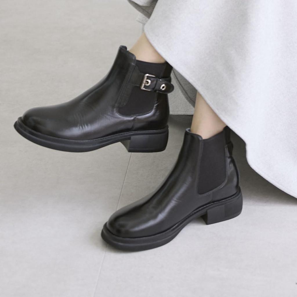 Модные ботинки CAST48004 Черные [Carino]