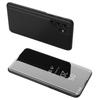 Samsung S24 Clear View Flip Case - Black by Hurtel