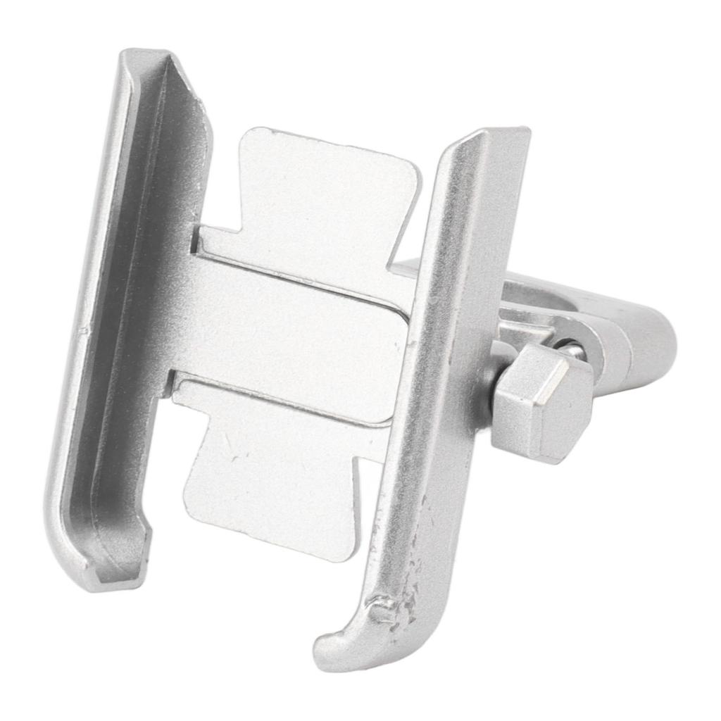 Bike Phone Mount Aluminum Alloy Silicone Pad Rotatable Impact Resistant Bike Cell Phone Holder for