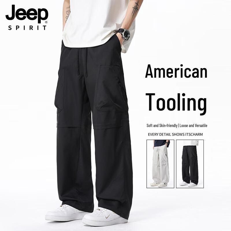 Мужские дышащие свободные брюки-карго JEEP SPIRIT