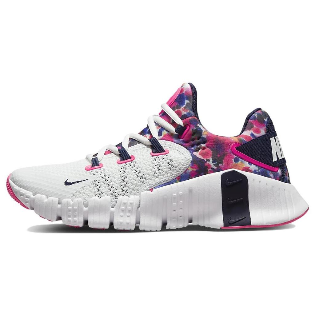 Nike Free Metcon 4 Paint Smudge Женские кроссовки White Summit-White Hyper-Pink CZ0596-101