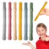 4 шт. силиконовая жевательная палочка, пищевая, без BPA, многоразовая, для снятия стресса, сенсорная, оральная, моторная, жевательная палочка, игрушка для особых нужд