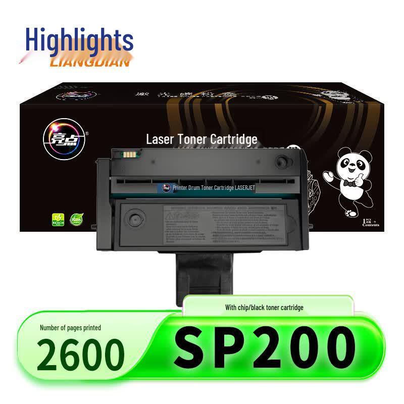 Совместимый черный картридж для Ricoh SP200 Series