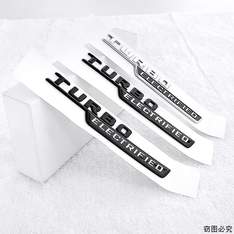 for Mercedes Benz new C-class car stickers refit AMG TURBO ELECTRIFIED right+left logoTURBOELECTRIFIED the side fender label BE1