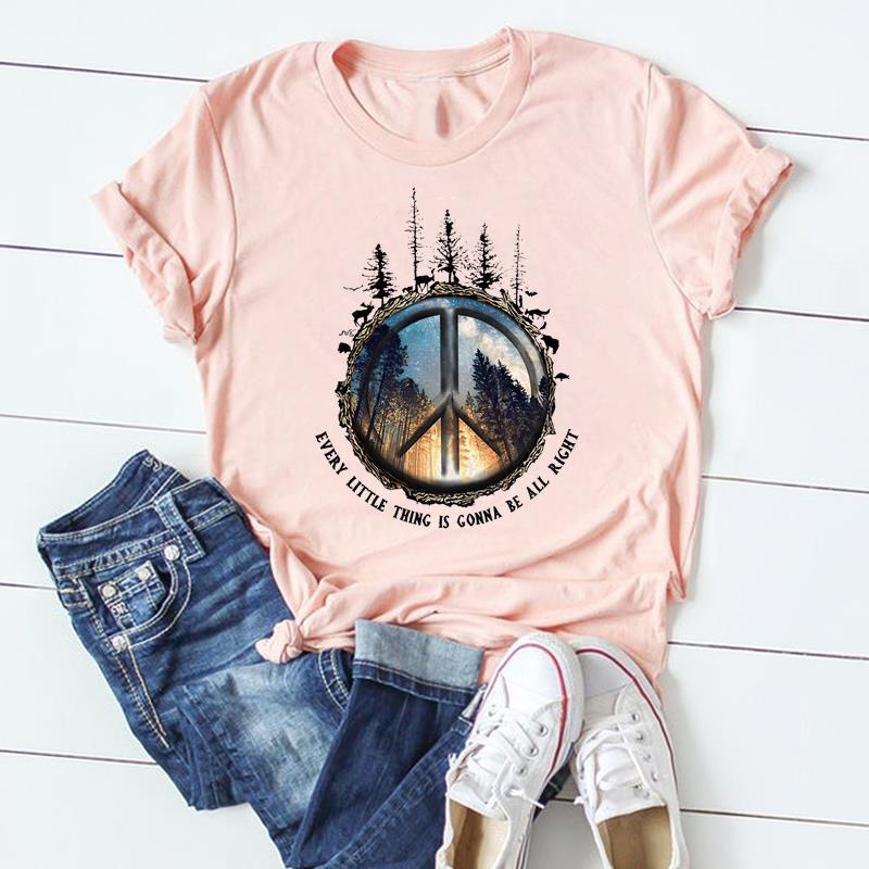 (Азиатский размер)Футболка, верхняя одежда, тренд, милая, милая, повседневная, с коротким рукавом, женская модная футболка с принтом, женская футболка с рисунком