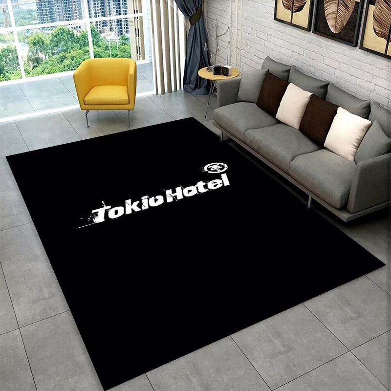 Ковер Rock Band Tokio Hotel Билл Каулитц для Спальни Гостиной Дивана Игровой Комнаты Прихожей Декор Дома, Детский Коврик Нескользящий