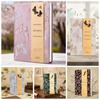 Pattern Embroidered Flower Notebook Leather Schedule Notepad Butterfly Journal Book  Men