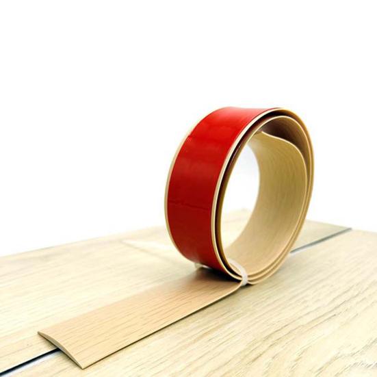 Уплотнительная лента для двери Переходная полоса Самоклеящийся пол Простая установка Легко режется Защитная кромка из ПВХ