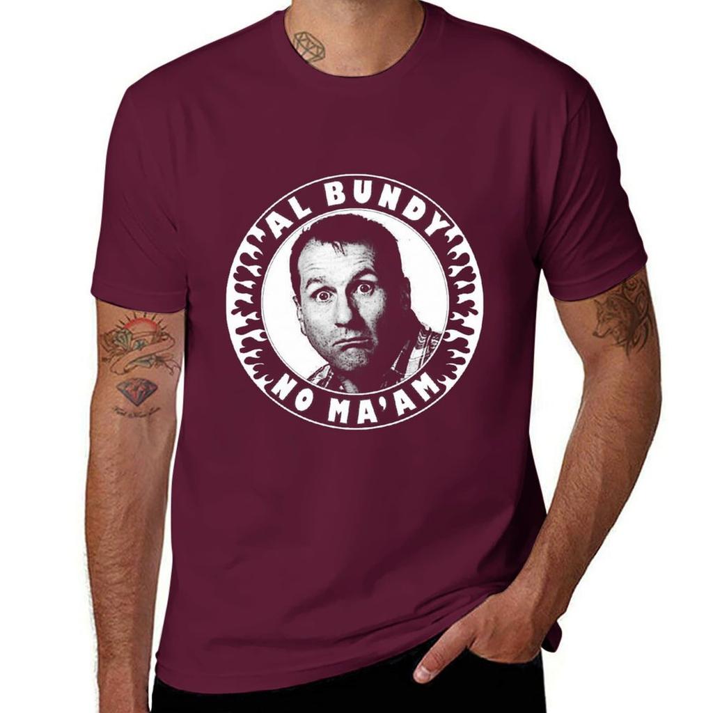 Al Bundy No Maam Tshirt Graphic T Shirts Summer Tops Customs Cute Tops Tee Shirts For Unisex