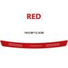 For Peugeot 208 3008 308 206 2008 4008 5008 207 Car Rear Bumper Trunk Carbon Fiber Protective Anti-scratch Sticker Center Cover