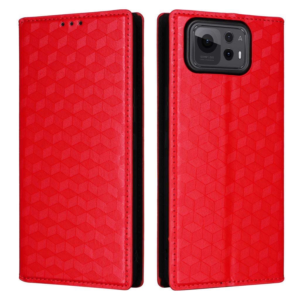 Для Asus Zenfone 12 Ultra 5G Чехол-кошелек Кожаный чехол для телефона с ромбовидным тиснением