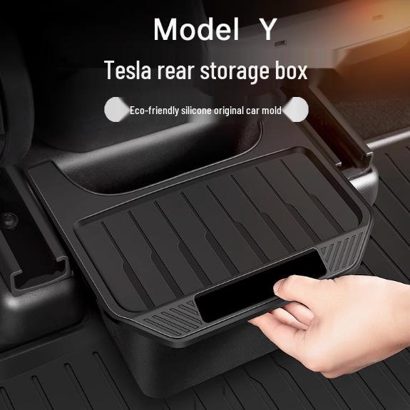 Органайзер и мусорное ведро для заднего сиденья Tesla Model Y - Новая версия