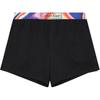 Rainbow Elastic Comfortable Straight Leg Casual Shorts Men Shorts Black NM2250-UB1
